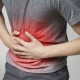 Holding Stomach