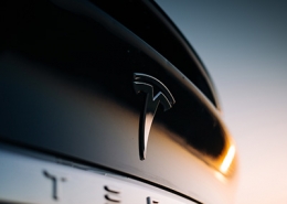 Tesla Logo on Trunk
