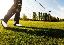 Golfing