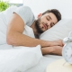 Man Sleeping in Bed