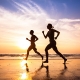 Runners on the Beach