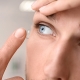 Man Putting in Contacts