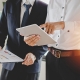 Business Men with Tablet