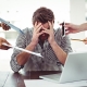 Businessman Stressed