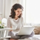 Woman Working at Home