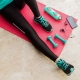 Exercise at home on mat