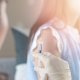 Doctor Giving Vaccine