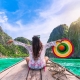 Woman Traveler in Thailand