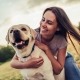 Girl with her Dog