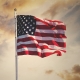 American Flag Waving
