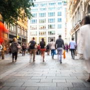 UK Busy Street
