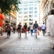 UK Busy Street