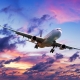 Air Travel in Sky