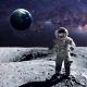 Astronat on Moon