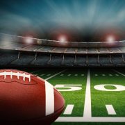 Football on Field
