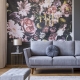 Flower Wallpaper in Home