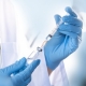Doctor with Covid-19 Vaccine