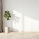 White Wall in Home