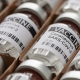 Coronavirus Vaccine in Bottles