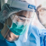 Nurse Wearing PPE Gear