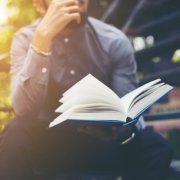 Man Reading a Book