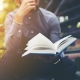Man Reading a Book