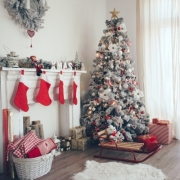 Christmas Tree in Home