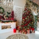 House Decorated for Christmas