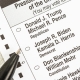 2020 Election Ballot
