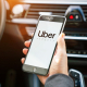 Uber App on Phone