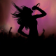Female Singer Silhouette