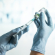 Coronavirus Vaccine in Doctors Hands