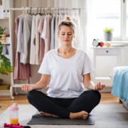 Girl Practicing Meditation