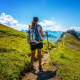 Woman Hiking