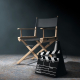 Actor Chair on Set
