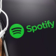 Phone Using Spotify
