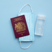 UK Passport and Mask