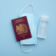 UK Passport and Mask