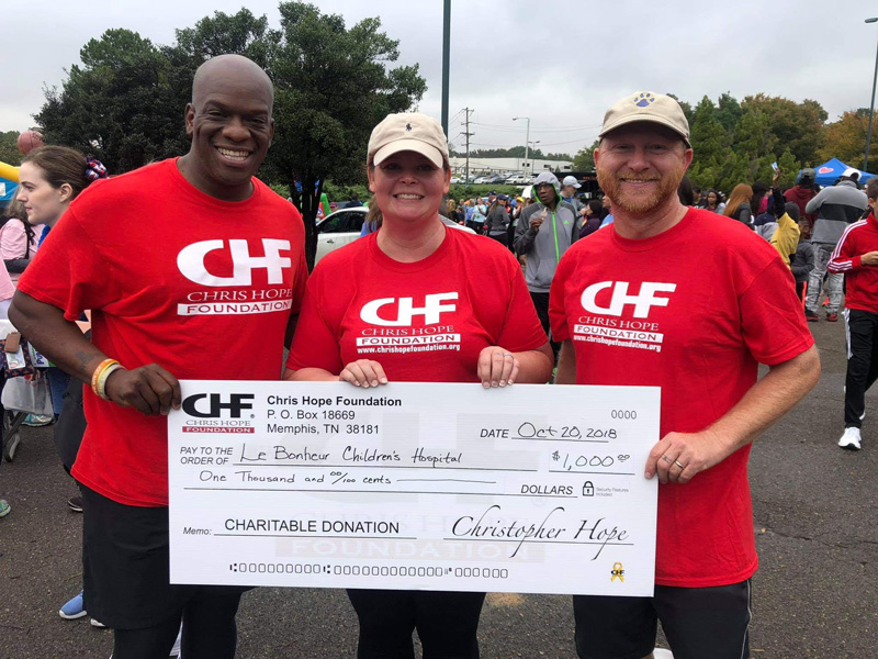 Chris Hope Foundation's "Race For Hope"